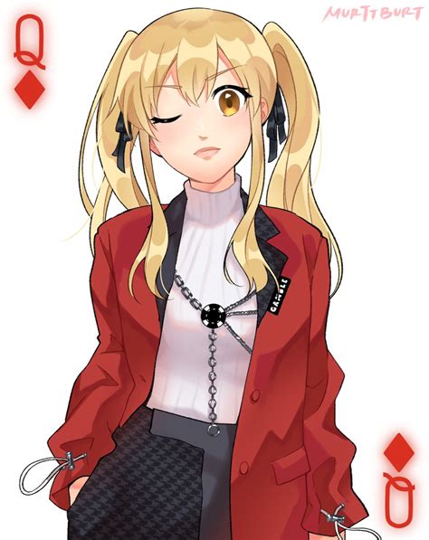 kakegurui baka line|Mary saotome saying “ BAKA “ .